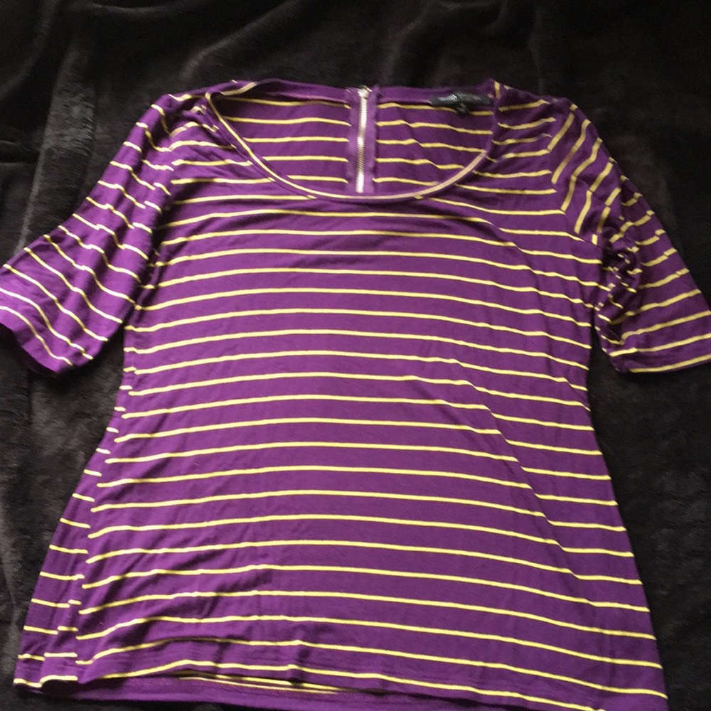 🔥 Hot Price Green Envelope Purple and Yellow Women’s Top Medium Fall Fashion